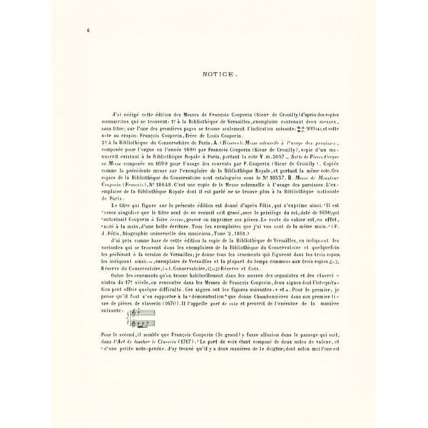 Schott Couperin Pièces d'Orgue