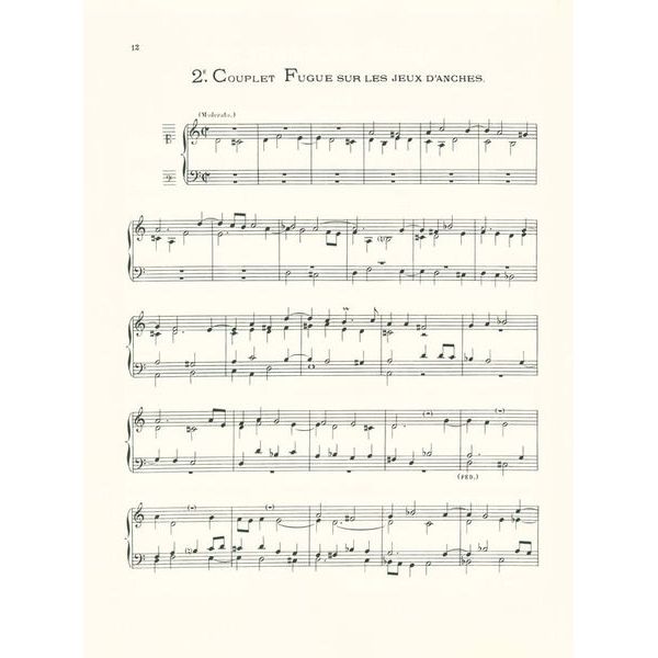Schott Couperin Pièces d'Orgue