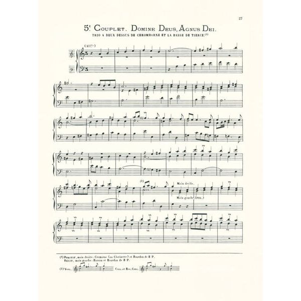 Schott Couperin Pièces d'Orgue