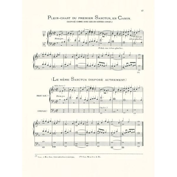 Schott Couperin Pièces d'Orgue