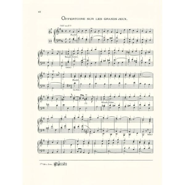 Schott Couperin Pièces d'Orgue