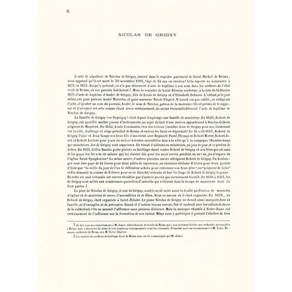 Schott De Grigny Livre d'Orgue