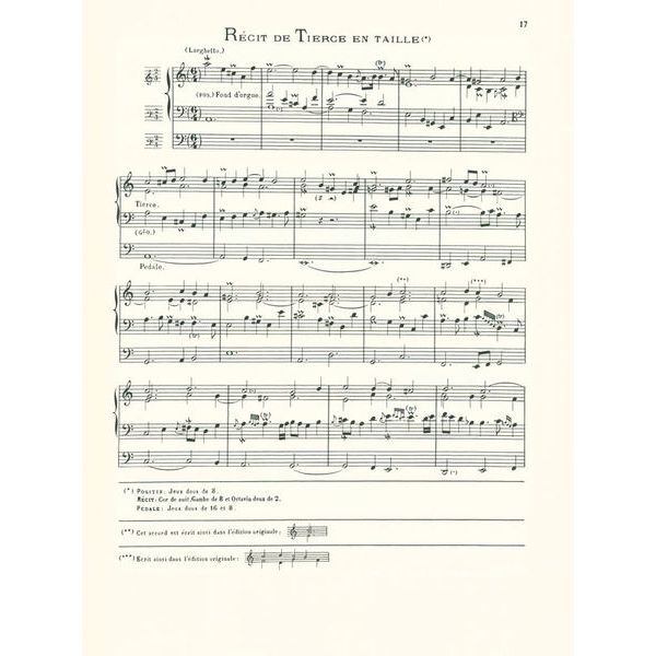 Schott De Grigny Livre d'Orgue