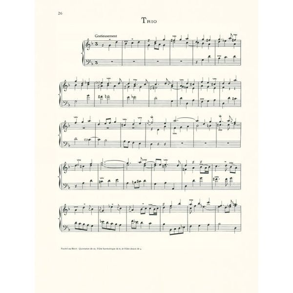 Schott Clérambault Livre d' Orgue