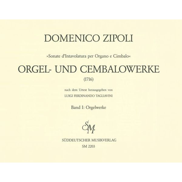 Bärenreiter Zipoli Orgelwerke