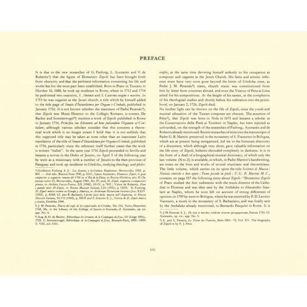 Bärenreiter Zipoli Orgelwerke