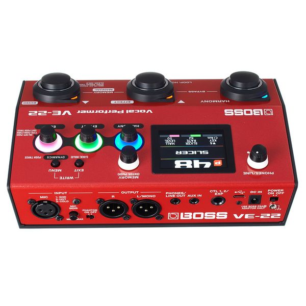 Boss VE-22 Vocal Performer Bag Set