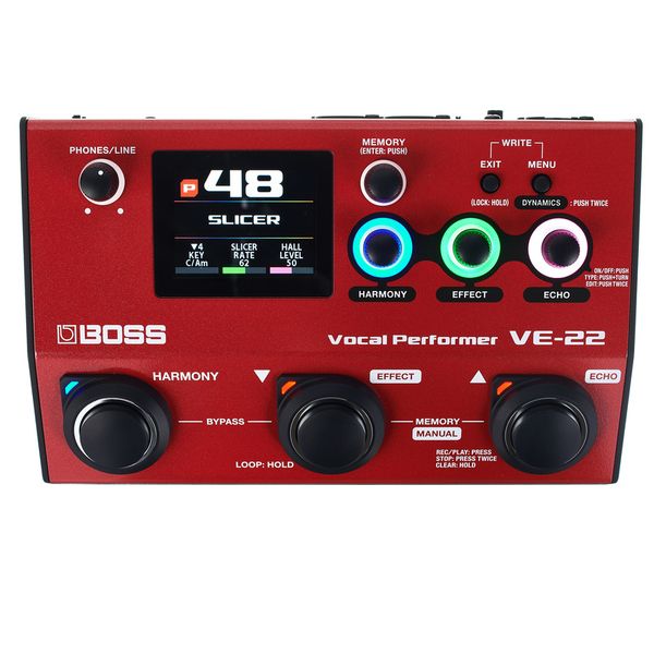 Boss VE-22 Vocal Performer Bag Set