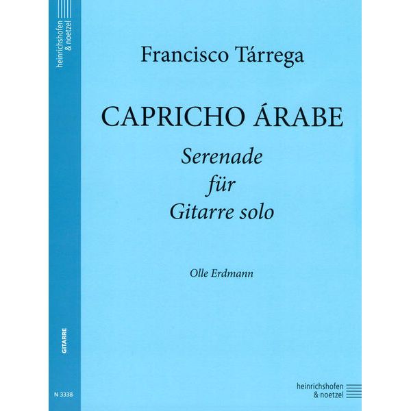 Heinrichshofen Verlag Tárrega Capricho árabe