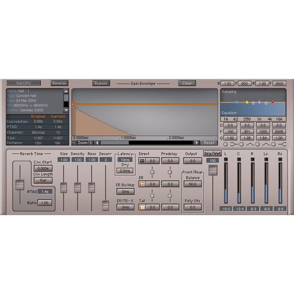 Waves IR-L Convolution Reverb