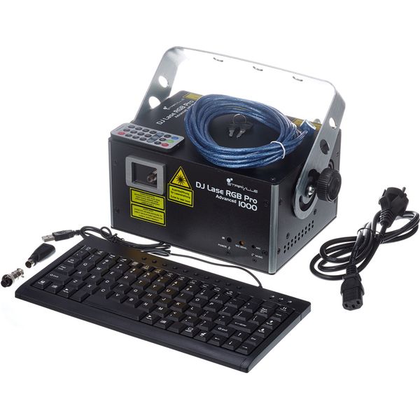 Stairville DJ Lase RGB Pro 1000 Bundle