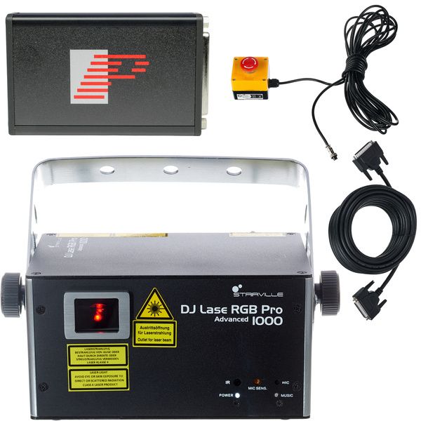 Stairville DJ Lase RGB Pro 1000 Bundle