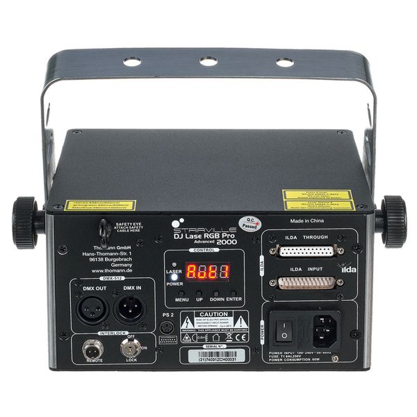Stairville DJ Lase RGB Pro 2000 Bundle