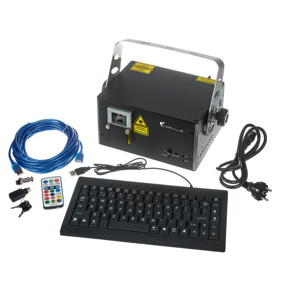 Stairville DJ Lase RGB Pro 2000 Bundle