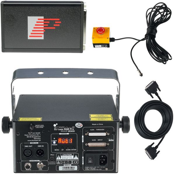 Stairville DJ Lase RGB Pro 2000 Bundle