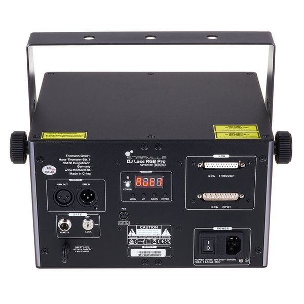 Stairville DJ Lase RGB Pro 3000 Bundle