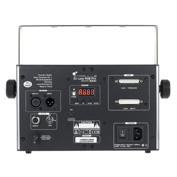 Stairville DJ Lase RGB Pro 3000 Bundle