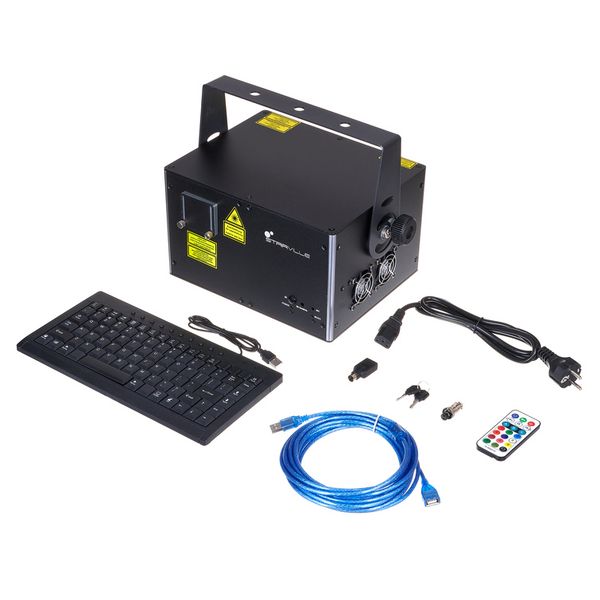 Stairville DJ Lase RGB Pro 3000 Bundle