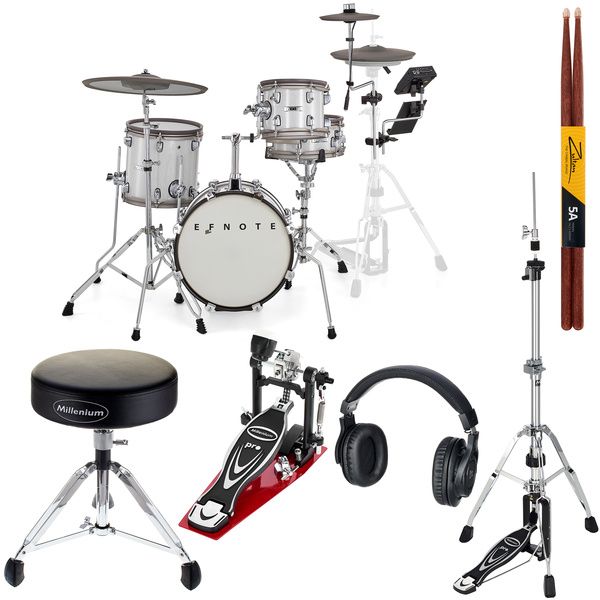 Efnote Mini E-Drum Set Bundle