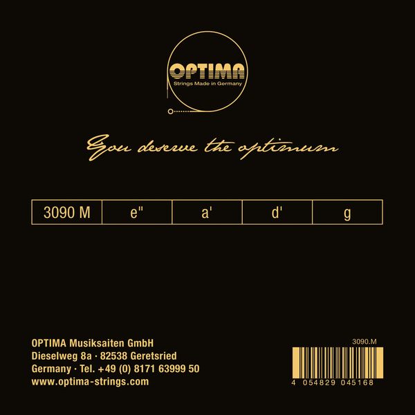 Optima 3090M Mandolin Soloist Black