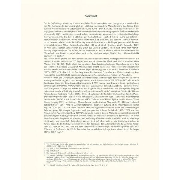 Schott Aschaffenburger Clavierbuch