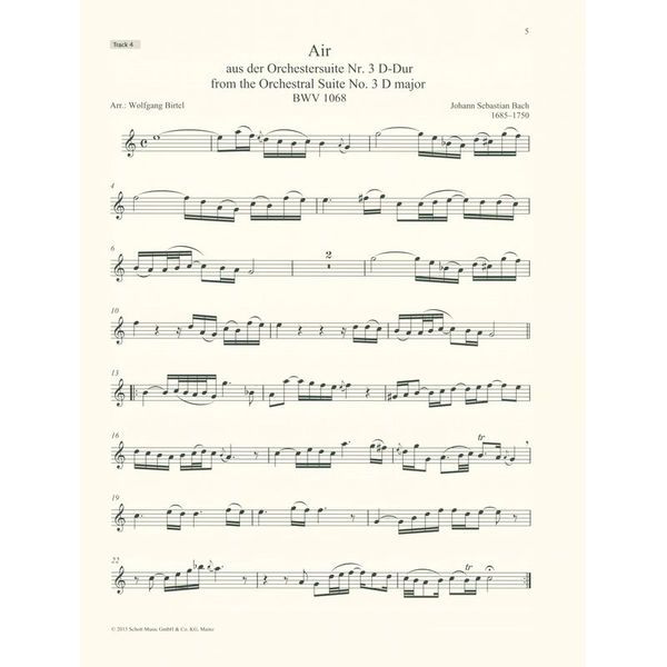 Schott Classical Highlights Trumpet D
