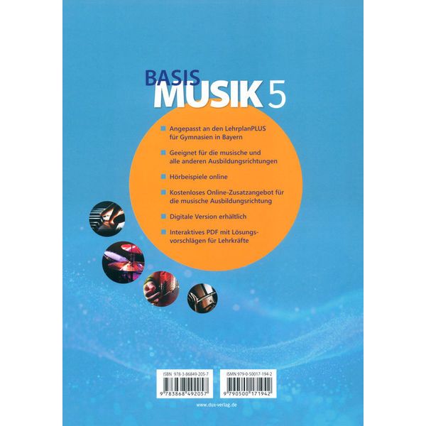 Edition Dux Basis Musik 5