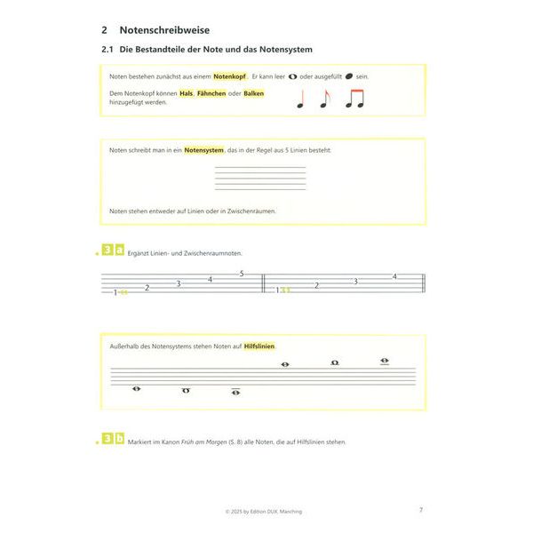 Edition Dux Basis Musik 5