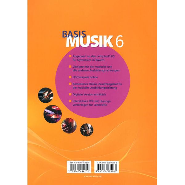 Edition Dux Basis Musik 6