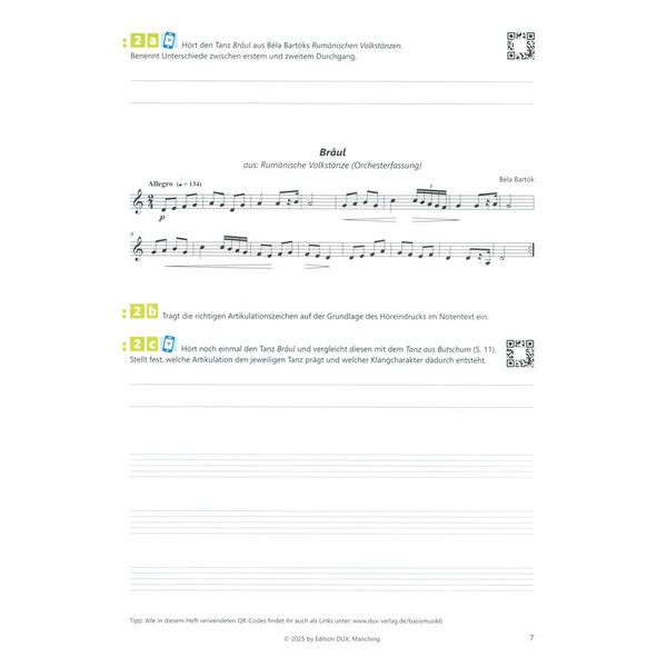 Edition Dux Basis Musik 6