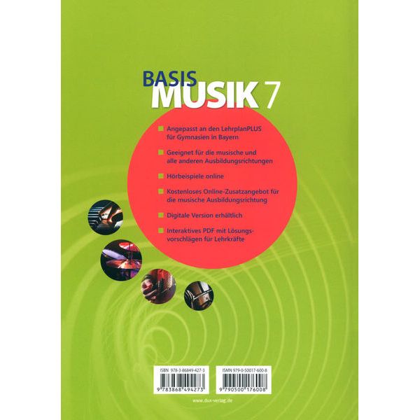 Edition Dux Basis Musik 7