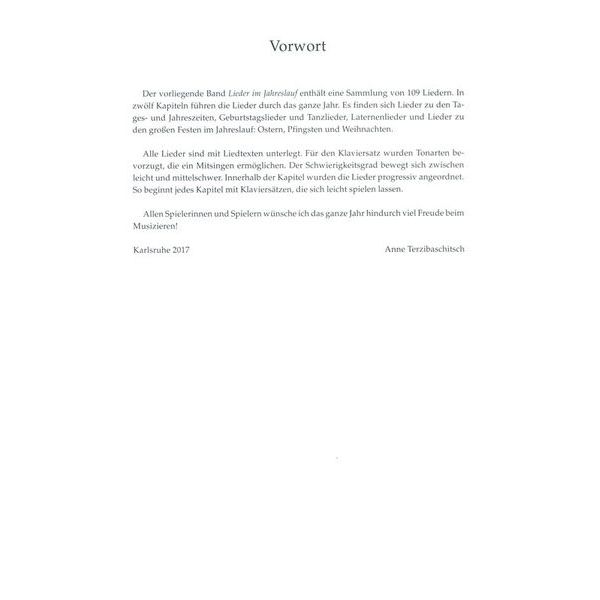 Holzschuh Verlag Lieder im Jahreslauf