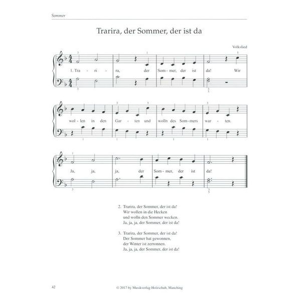 Holzschuh Verlag Lieder im Jahreslauf