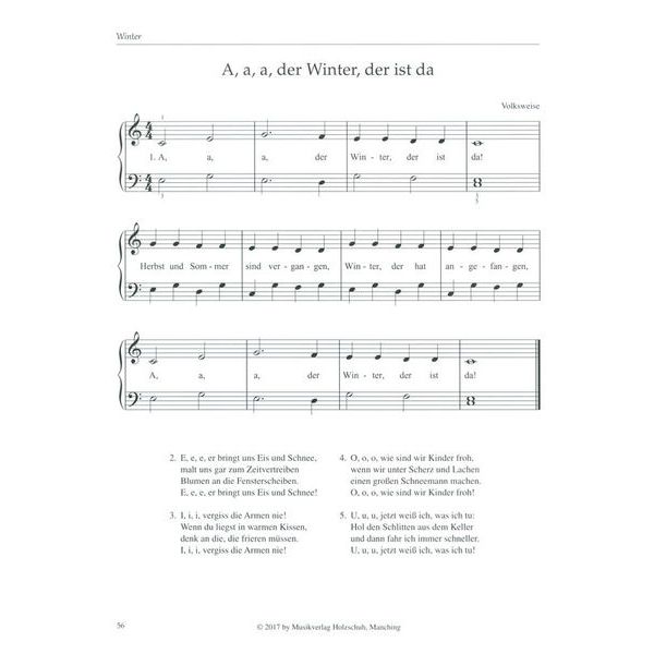 Holzschuh Verlag Lieder im Jahreslauf