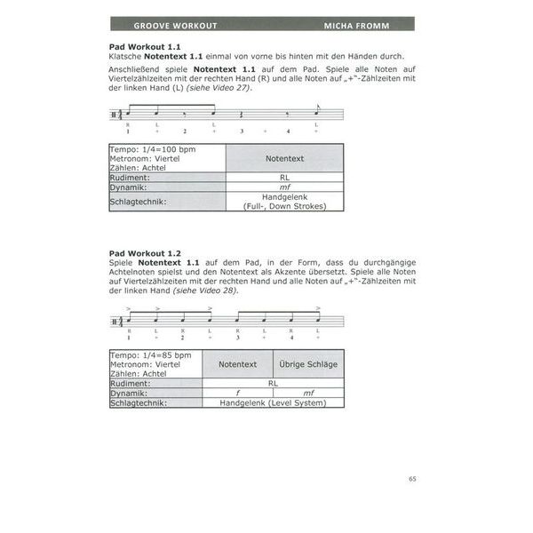 Micha Fromm Groove Workout