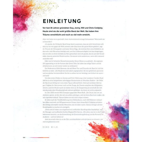 Hannibal Verlag Coldplay Biografie