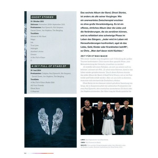 Hannibal Verlag Coldplay Biografie