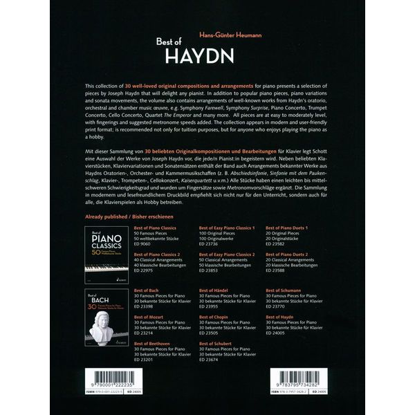 Schott Best of Haydn