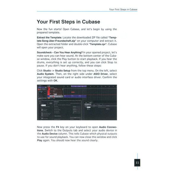 Paul Marx Your First Song Cubase