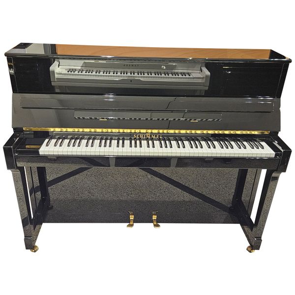 Schimmel Piano used black