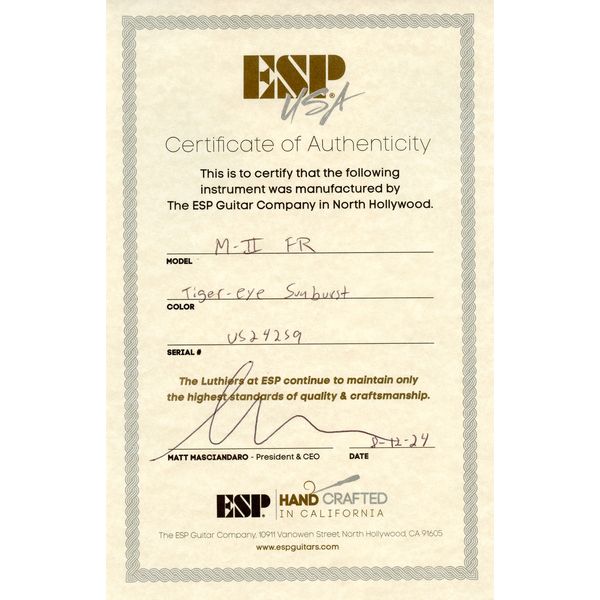 ESP M-II FR QM TESB GH EMG