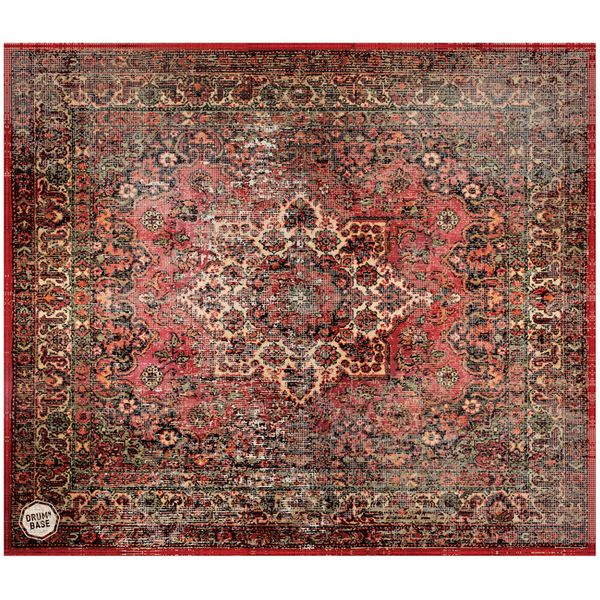 Drum N Base Sound Stage Mat Red 185x165