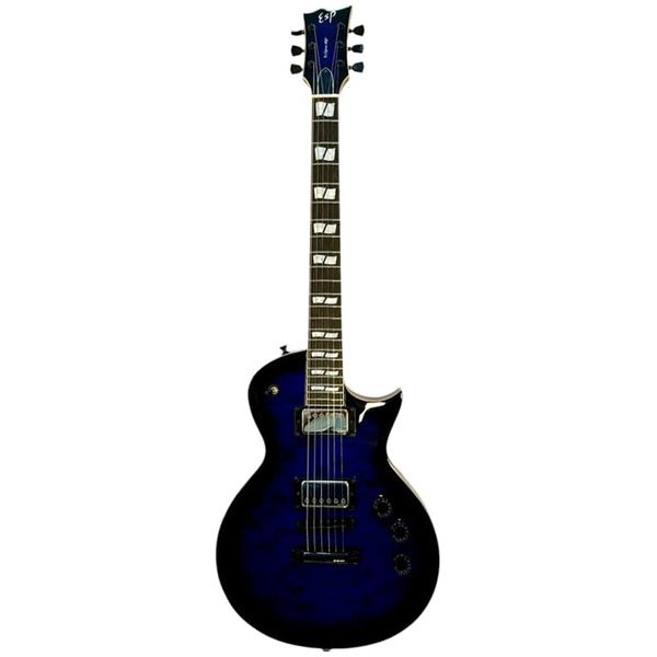 ESP ECLIPSE QM DARK BLUE SUNBURST