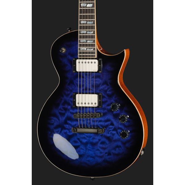 ESP ECLIPSE QM DARK BLUE SUNBURST