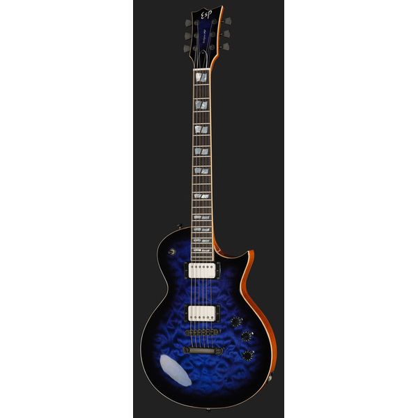 ESP ECLIPSE QM DARK BLUE SUNBURST