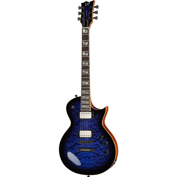 ESP ECLIPSE QM DARK BLUE SUNBURST