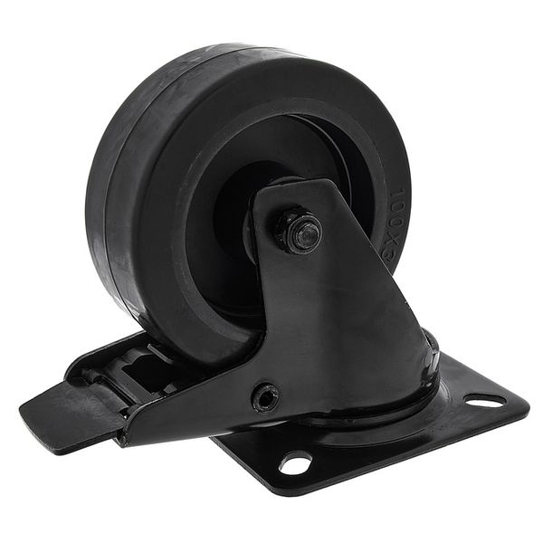 Roadworx Black Wheel Bundle 100 mm