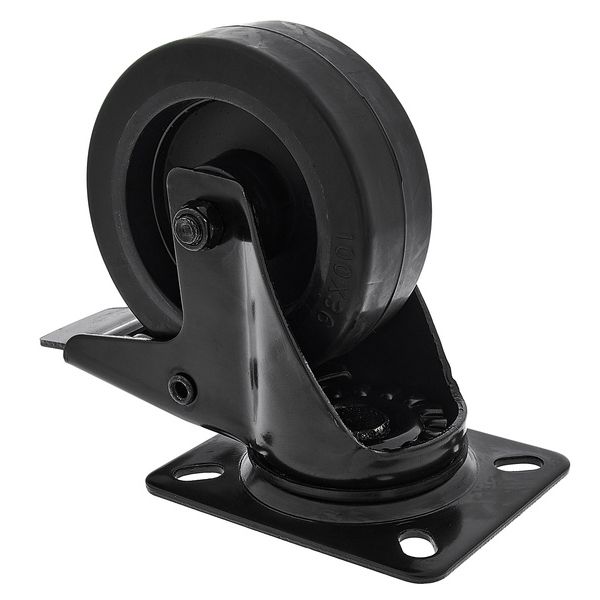 Roadworx Black Wheel Bundle 100 mm