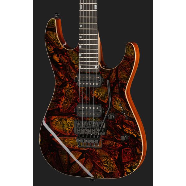 ESP M-II FR DLX SC SD BH HELLFIRE