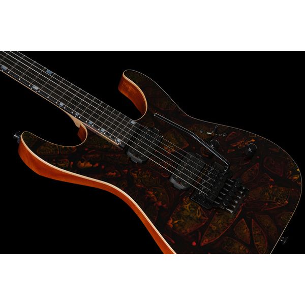 ESP M-II FR DLX SC SD BH HELLFIRE